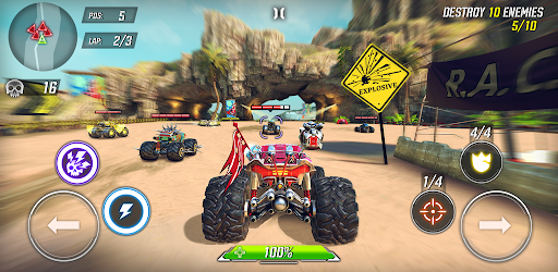 RACE: Rocket Arena Car Extreme MOD APK (Unlimited Money)