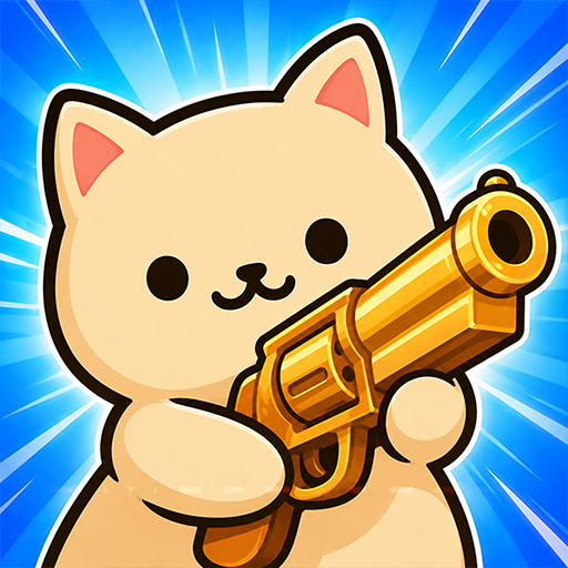 Idle Cat Gunner MOD APK (Unlimited Money)