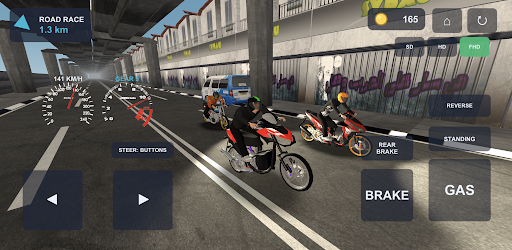 Drag Bike 201m Sunmori MOD APK (Unlimited Coins)
